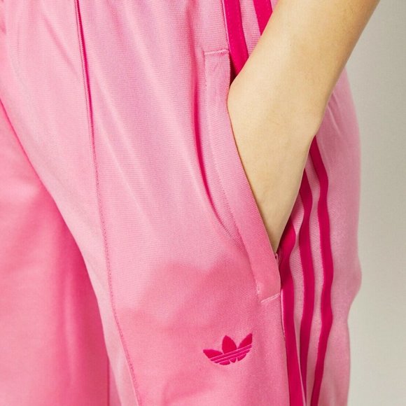 Adidas Pink and Red Flared Track Pants Size Large - Picture 8 of 12